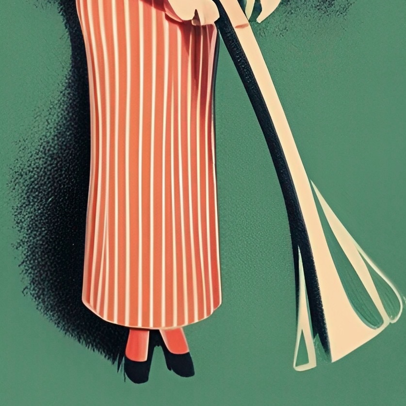 The Sweeping Lady
